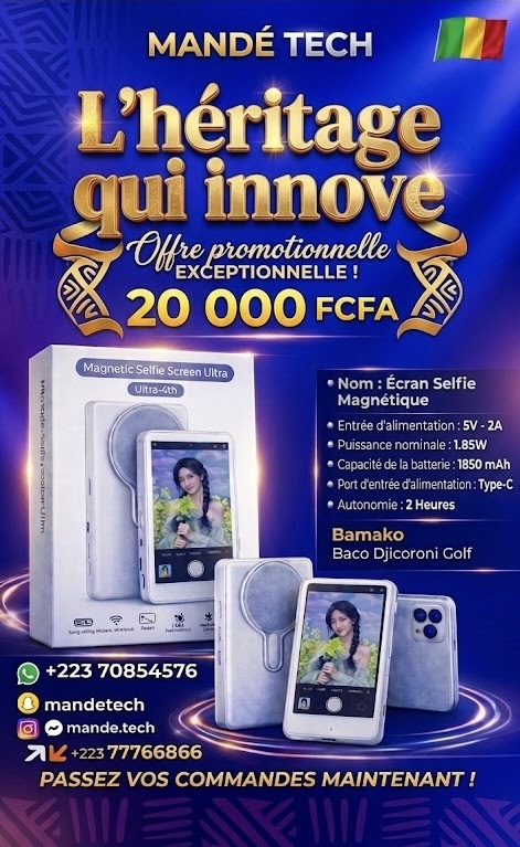 Affiche Mande Tech