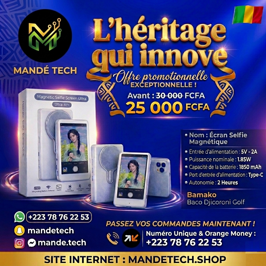 Affiche Mande Tech